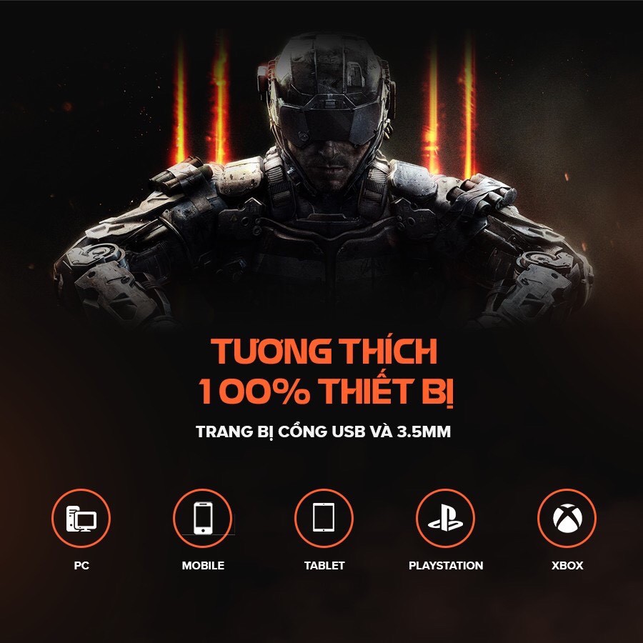 Tai Nghe Gaming Headphone HAVIT H2232D, Driver 50, Đèn RGB, Mic Khử Ồn, Đa Tương Thích - Chính Hãng BH 12 Tháng