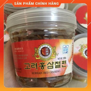 Hồng Sâm Lát Tẩm Mật Ong 6 Năm Hàn Quốc, Hộp 200gr