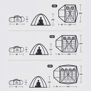 LỀU 4 NGƯỜI NATUREHIKE NH18Z044-P