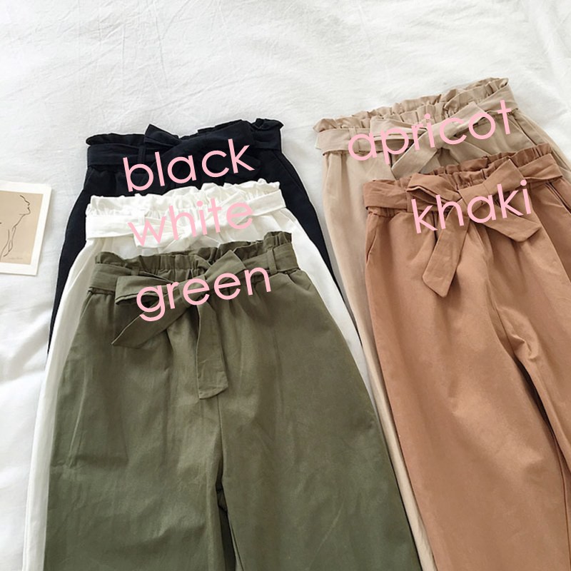 Quần Harem nữ ống rộng có dây rút | BigBuy360 - bigbuy360.vn