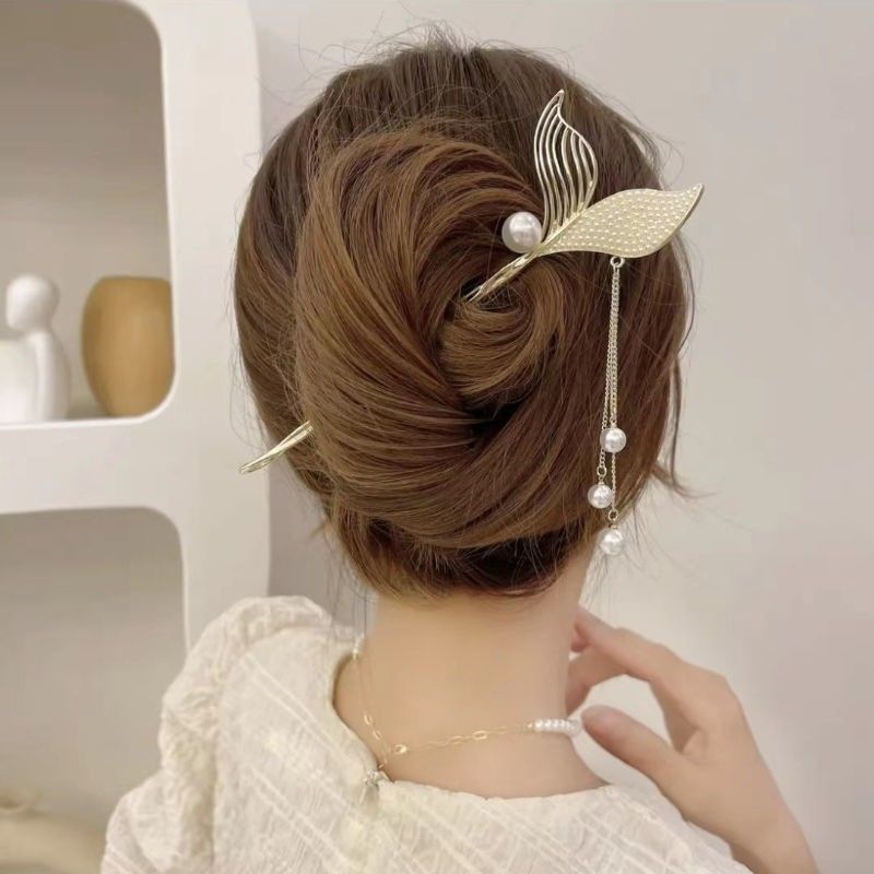 Kẹp Tóc Mạ Vàng Phong Cách Mới Thời Trang Mùa Hè