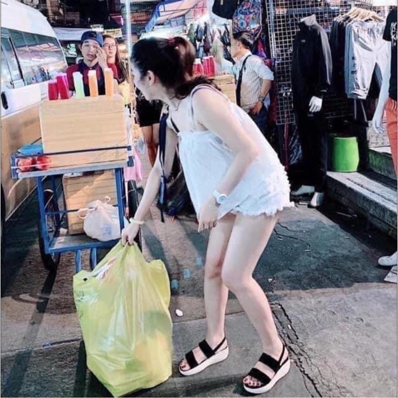 Dép xandan độn đế xinh xắn hàng chuẩn Thái Lan