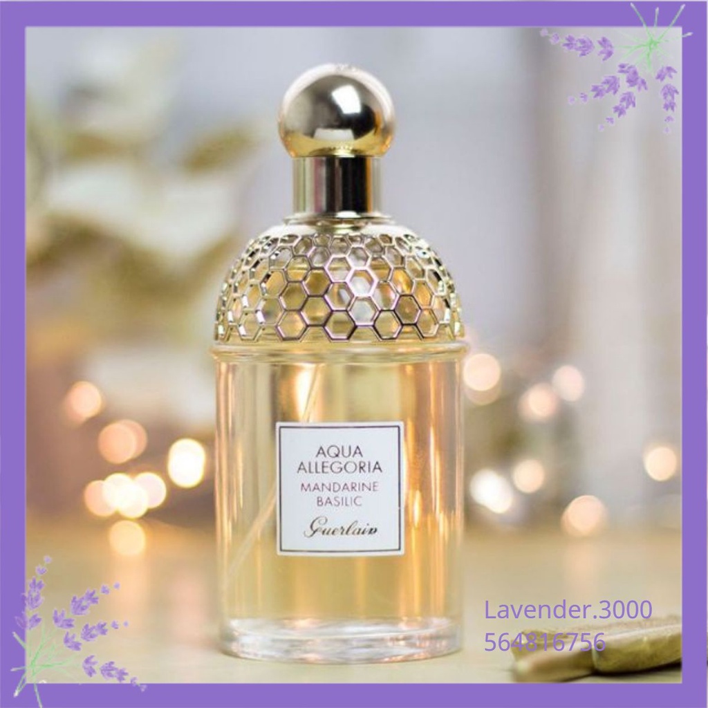 Mẫu thử Nước hoa nữ Guerlain Aqua Allegoria Mandarine Basilic 5ml/10ml/20ml