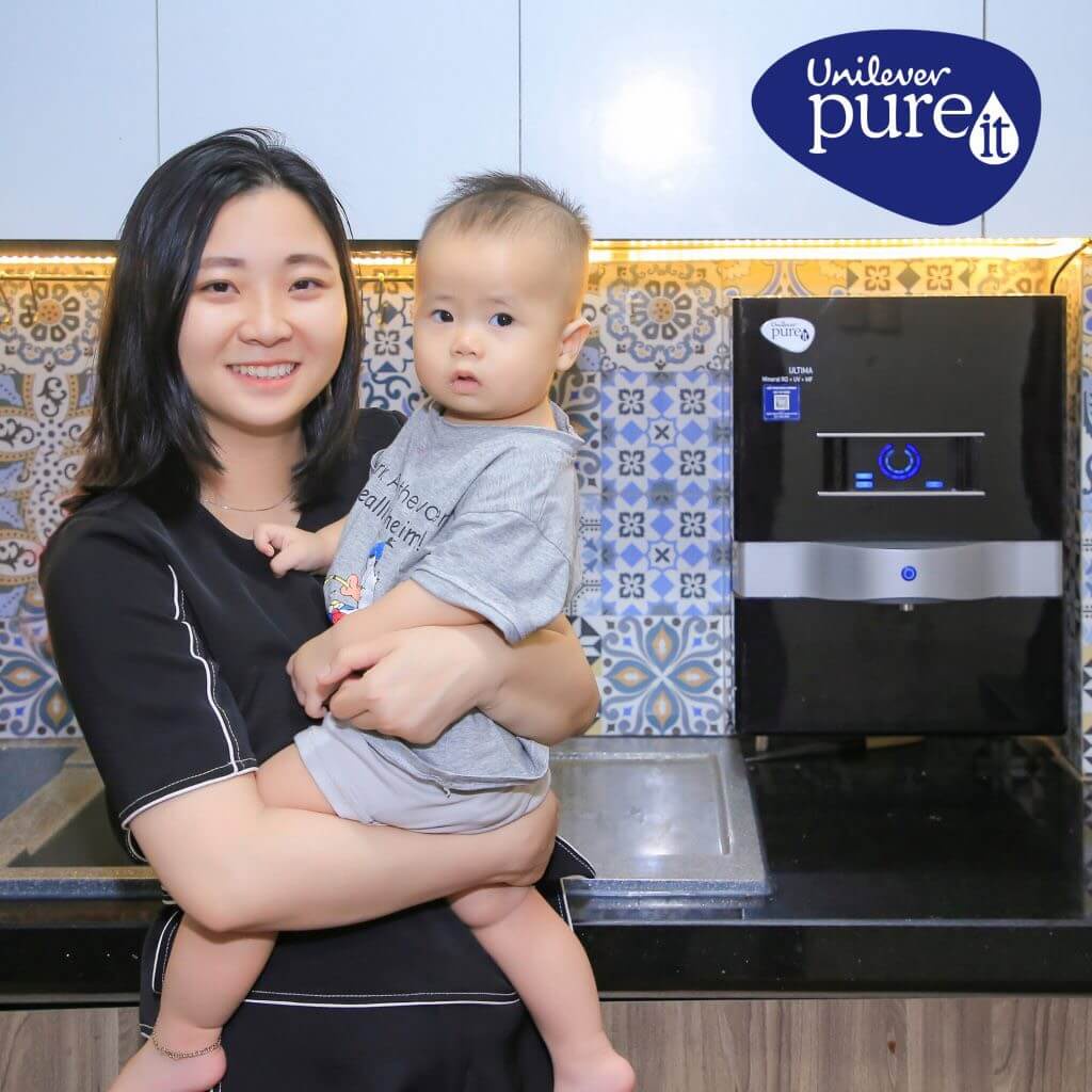 Máy lọc nước Unilever Pureit Ultima Black công suất 4000l - Bảo hành 12 tháng miễn phí lắp đặt toàn quốc