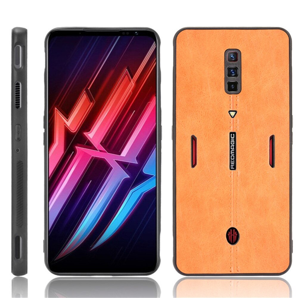 ốp điện thoại Da Pu Chống Sốc Cho Zte Nubia Red Magic 6