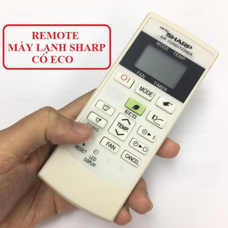 REMOTE ĐIỀU KHIỂN MÁY LẠNH ĐIỀU HOÀ SHARP AIR CONDITIONER A/C - Có ECO