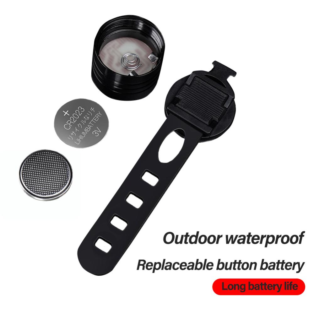 Đèn LED Cảnh Báo Bằng Hợp Kim Nhôm Gắn Đuôi Xe Đạp Leo Núi F5S3