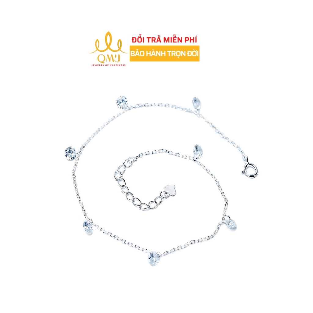 Lắc chân nữ bạc kiêu sa bạc Ý 925 phụ kiện đi biển cho bạn gái Q419