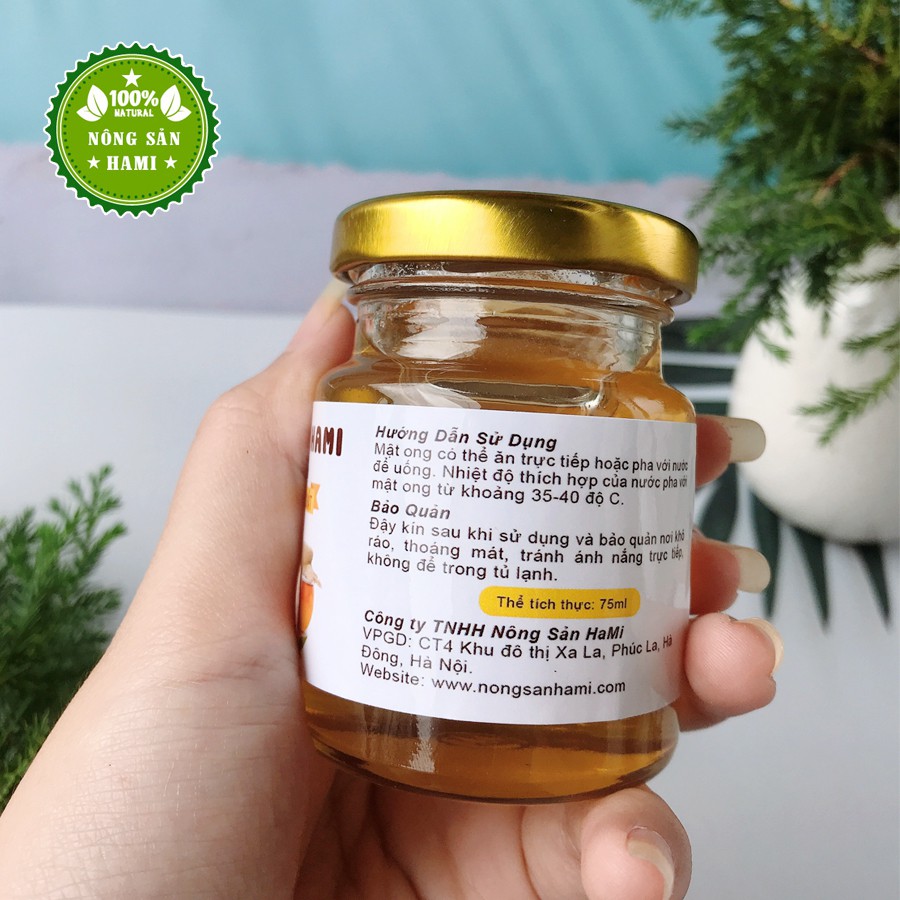 Mật ong rừng HaMi 250ml ⚡FreeShip⚡ Mật ong nguyên chất 100% tự nhiên, đặc sánh, thơm ngon, hạn sử dụng 2 năm | BigBuy360 - bigbuy360.vn