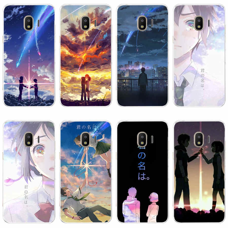 Ốp điện thoại tpu silicon anime your name cho Samsung Galaxy j1 2016 J2 Prime j2 core 2018 j3 2016 J4 2018 J5 prime