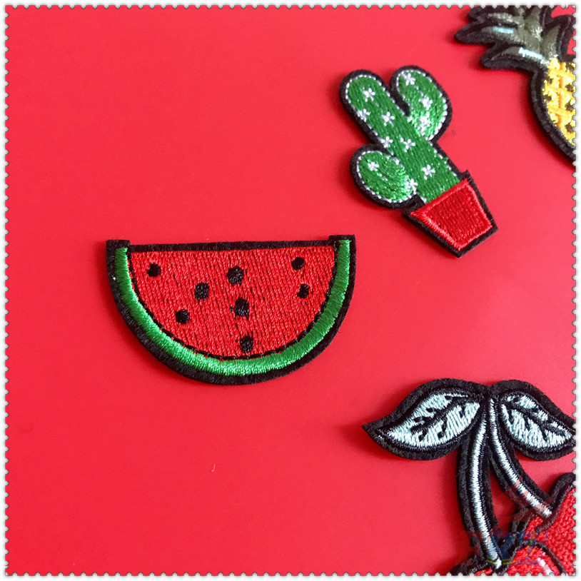 Miếng dán ủi quần áo hình trái cây dễ thương