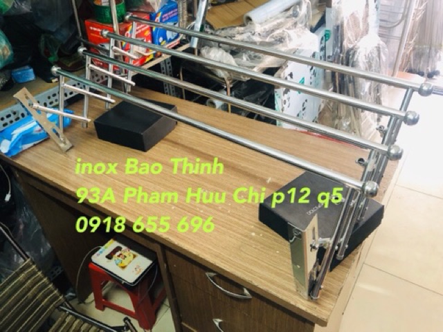 Giàn phơi đồ Inox 304  thông minh co giãn Prota