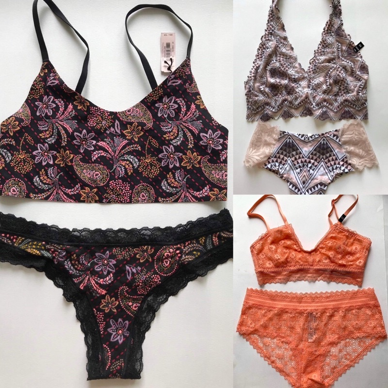 Bộ đồ lót Victoria’s Secret, size xs, auth, chính hãng