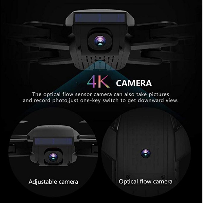 Flycam 4K Drone Camera kép SG901 và SG900 bay 22 phút Máy bay điều khiển từ xa gấp gọn tặng túi đựng chuyên dụng