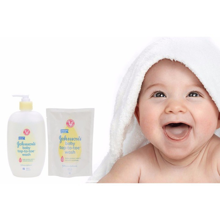 Sữa tắm gội toàn thân Johnson ❤️CHÍNH HÃNG👍 An toàn dịu nhẹ, làm sạch da bé, hạn chế mụn nhọt