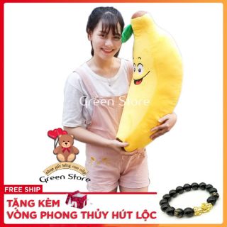 Gấu bông ôm chuối dễ thương
