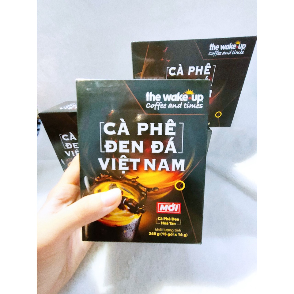 [Giao 2 Giờ] Cà phê đen hòa tan Cafe Việt hộp 240g (15 gói)