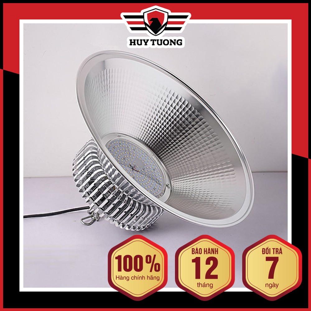 Đèn Led pha xưởng chụp đèn tròn ánh sáng trắng ( 100W - 150W - 200W - 250W ) cao cấp - Huy Tưởng | WebRaoVat - webraovat.net.vn