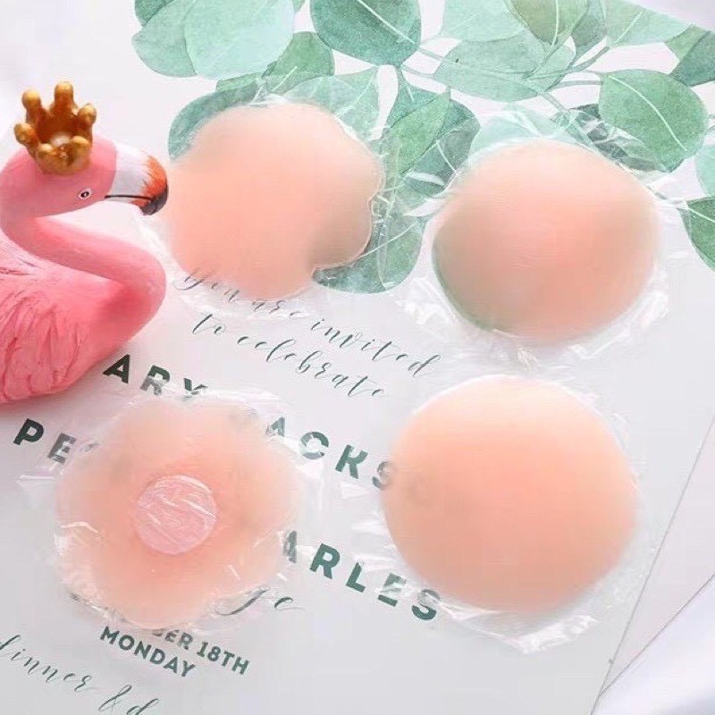 Hộp 5 cặp dán đầu ti sexy cao cấp dán che đầu ngực Su dùng nhiều lần