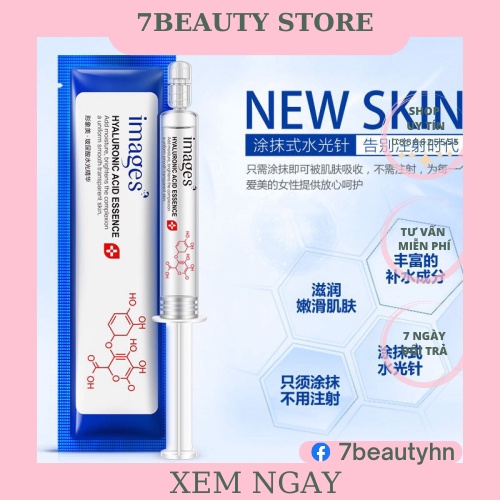 Serum tinh chất HA cấp nước dùng trong spa thẫm mỹ viện