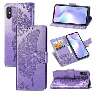Ốp lưng nắp gập dập hình bướm cho xiaomi redmi 9a 9c note 9 9s pro max note9s redmi 9a 9a