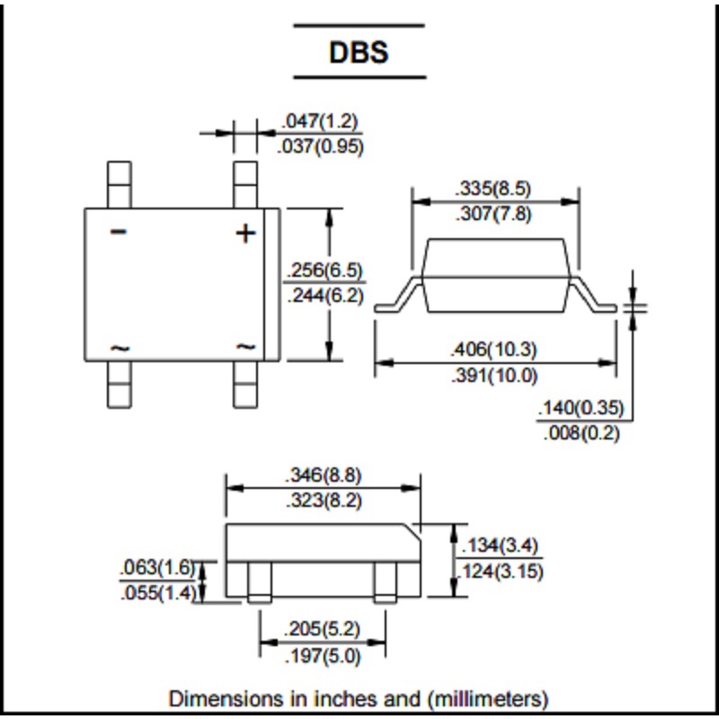 Diode cầu chỉnh lưu 1A 2A 1000V SMD ( DB207S DB107 MB10S MB10F MB6S các loại SOP-4 ) | BigBuy360 - bigbuy360.vn