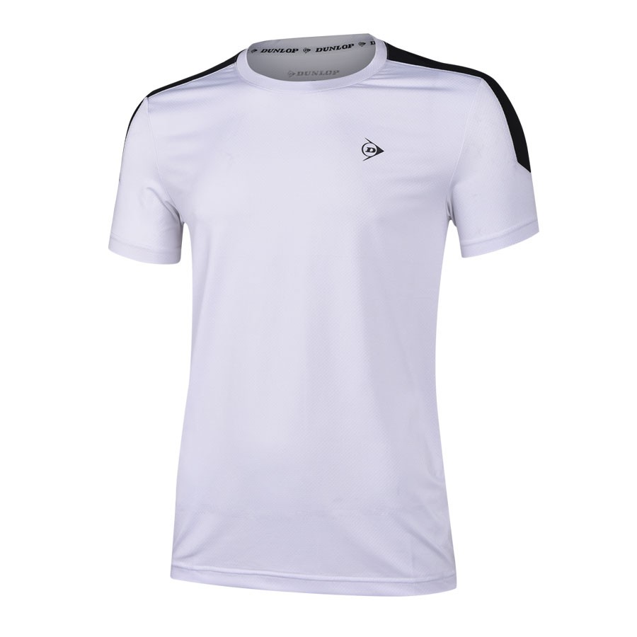 Áo Tennis Nam Dunlop - DATES9055-1 Thoáng khí co giãn thoát mồ hôi tốt phù hợp vận động thể thao chơi cầu lông tennis