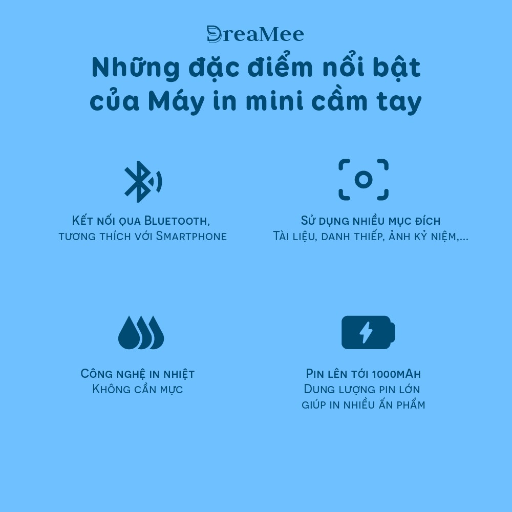(Hàng có sẵn) Máy In Nhiệt Mini Cầm tay Bluetooth ( 200DPI, HD) - Máy in ảnh, in tài liệu, in Phao, in nhãn dán | BigBuy360 - bigbuy360.vn
