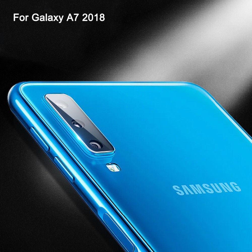 Phim bảo vệ kính ống kính Camera cho Samsung A7 A8 Plus A9 2018 J4 Plus J6 Plus S10 S10e S10 plus S8 S9 Note 8 9