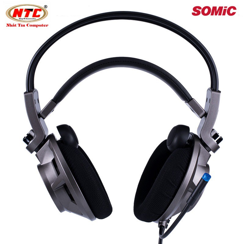 Tai nghe chụp tai chuyên Game Somic G954 7.1 Rung Led - Version 2017 (Xám đen) | BigBuy360 - bigbuy360.vn