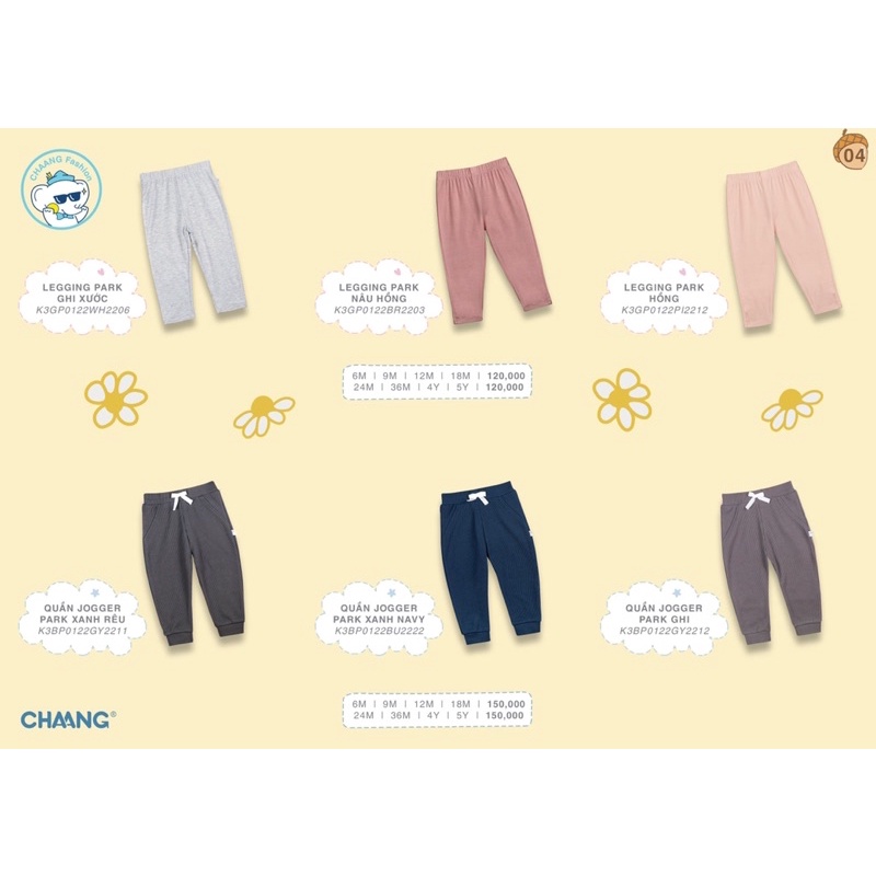 Chaang Quần dài trẻ em Bé Trai/ Gái(12-5y)