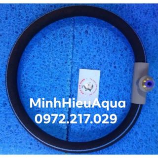 Sủi oxy dạng vòng tròn đường kính 35cm- Vòng sủi đảo Kanet - Ống Aero Tube - Nano tube