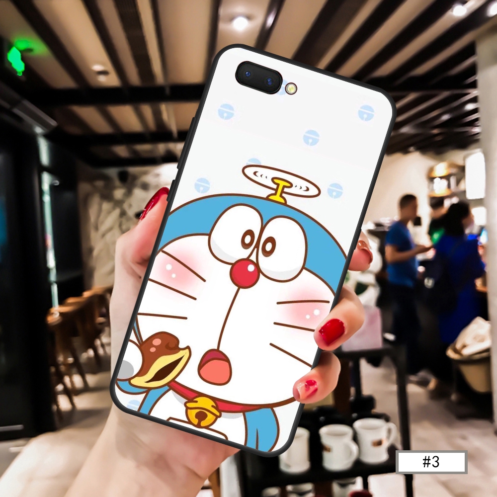 Ốp điện thoại mền hình doremon cho OPPO A3S A5S A7 A83 A1K F5 F9 F7 F5 Youth F1S F11