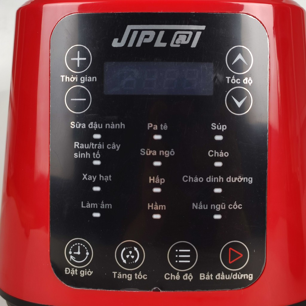 MÁY XAY NẤU SỮA HẠT JIPLAI JL-B8808, nấu cháo, nấu soups, xay sinh tố... bảo hành 12 tháng