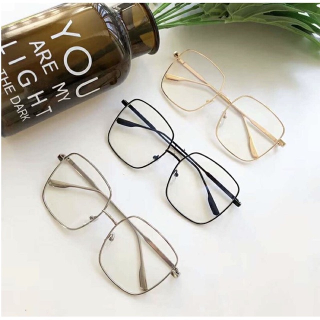 GỌNG KÍNH GỌNG VUÔNG VINTAGE UNISEX NAM NỮ B118