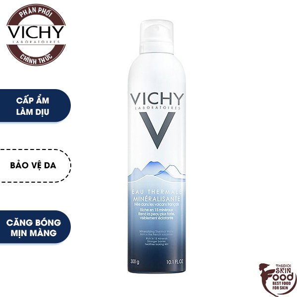 Nước Xịt Khoáng Cấp Ẩm Và Bảo Vệ Da Vichy Mineralizing Thermal Water