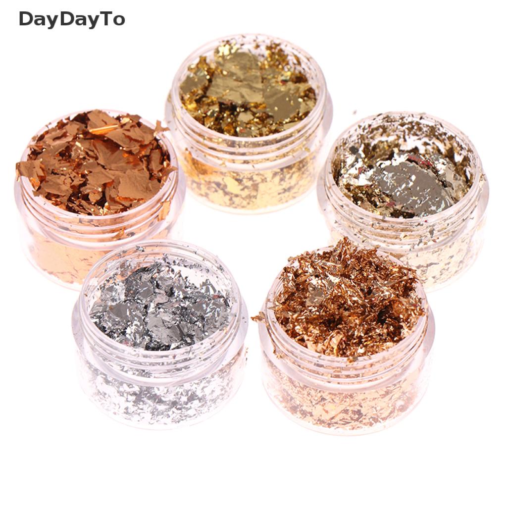 Khuôn Giấy Foil Vàng Hình Chiếc Lá Dùng Vẽ Móng Nghệ Thuật