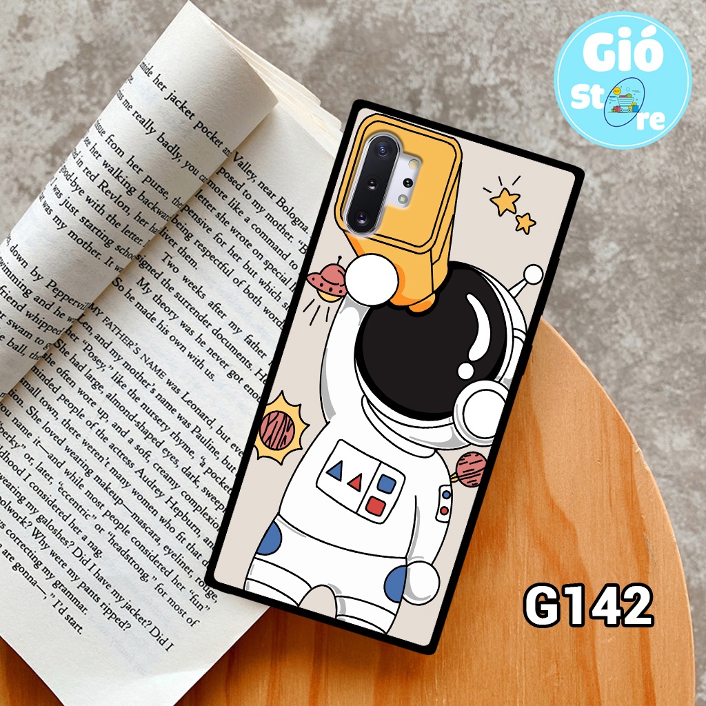Ốp lưng SAMSUNG NOTE 10/ NOTE 10 PLUS/ NOTE 10 LITE - Ốp điện thoại in hình vũ trụ, phi hành gia,lưng nhựa cứng viền dẻo