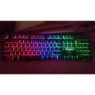 Bàn phím Bosston K803 giả cơ chuyên Game USB Chính Hãng