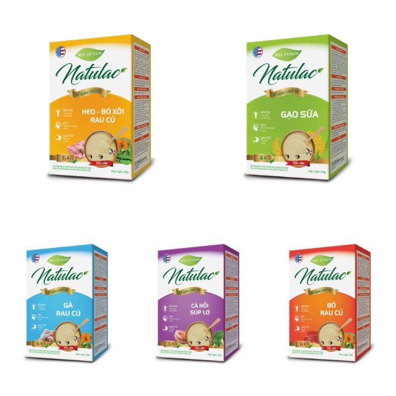 bột ăn dặm natulac(300g) ( hàng chính hãng )