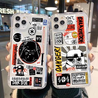 Ốp lưng trong suốt iphone Star wars - Ốp iphone 5/5s/6/6s/7/8/7plus/8plus/Xs/Xsmax/11/11promax