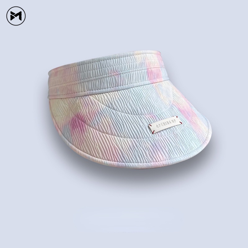 Nón Rộng Vành Nửa Đầu Màu Sắc Tương Phản Thời Trang Đi Biển 2022