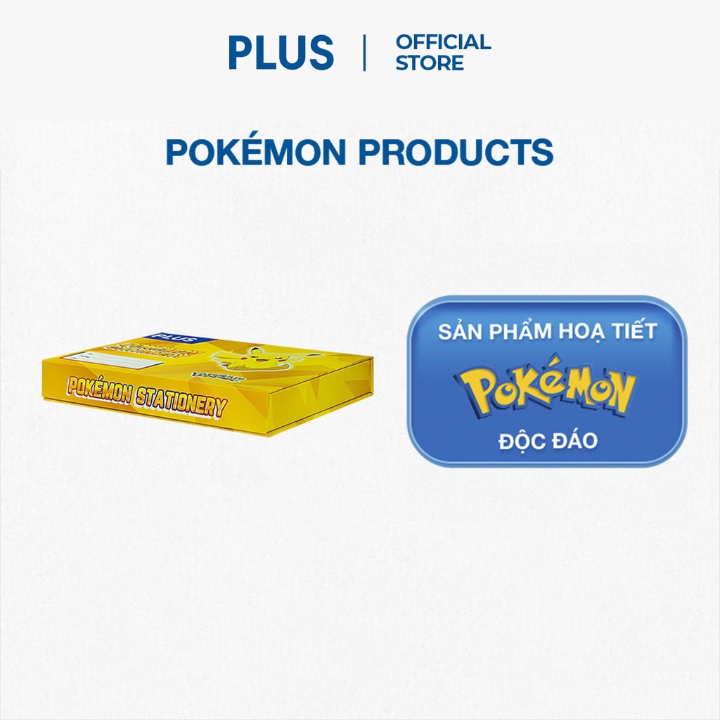 Bộ Dụng Cụ Học Sinh Pikachu PLUS