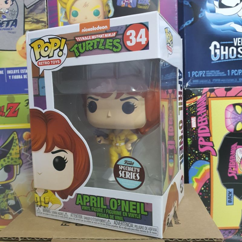 Đồ chơi mô hình funko pop 34 April O'Neil (Retro) - Ninja Turtles