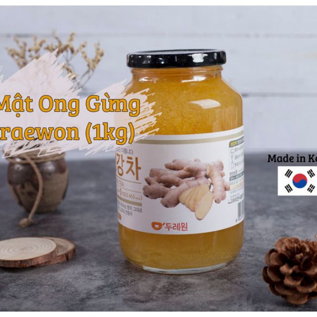 MẬT ONG GỪNG DOORAEWON HÀN QUỐC 1KG