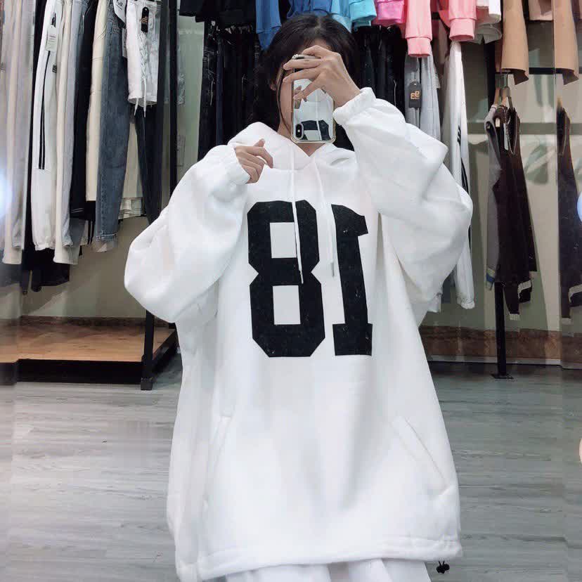 Áo HOODIE UNISEX áo SWEATER FORM RỘNG chất nỉ dày dặn in hình số 18