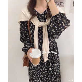 Váy babydoll hoa cúc nhí 9119