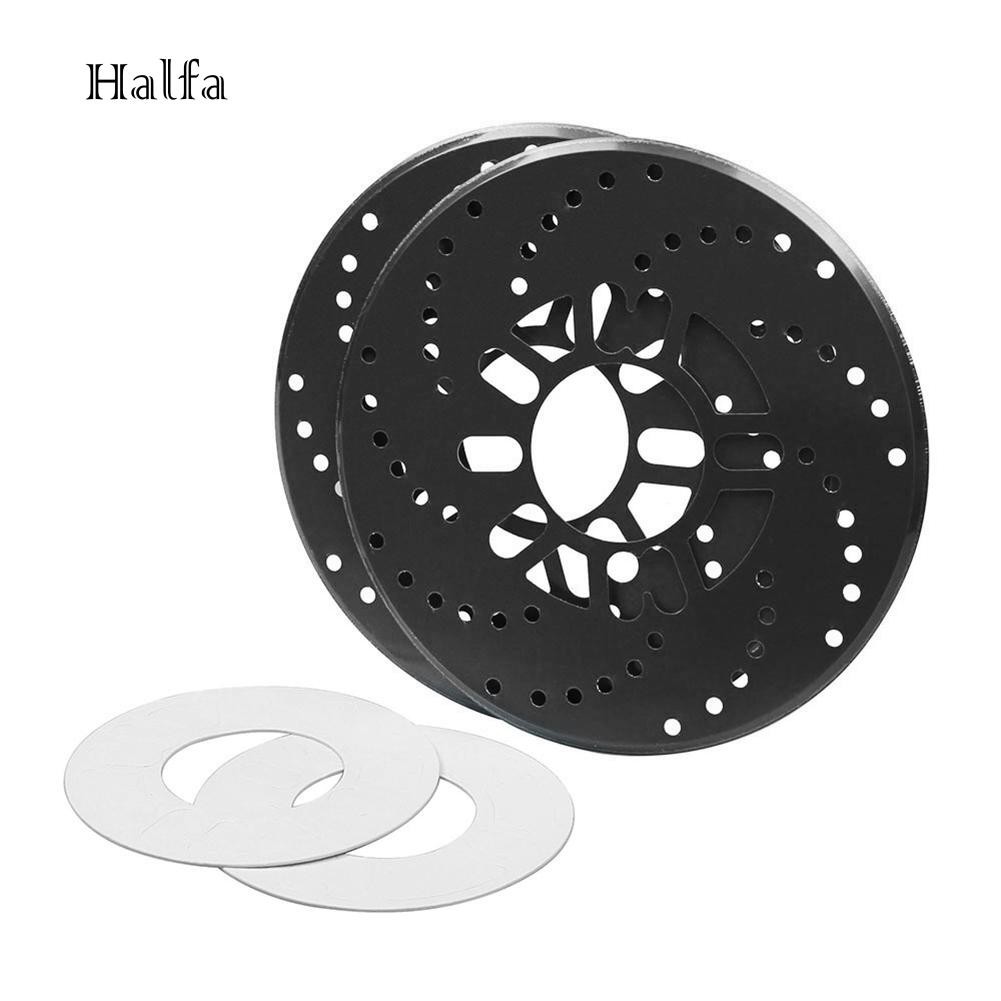 Hl Bộ Dụng Cụ In Hình Độc Đáo Tiện Dụng☆Set 2 Vỏ Bọc Bảo Vệ Phanh Đĩa Bằng Nhôm Chuyên Dụng Cho Xe Hơi Đua