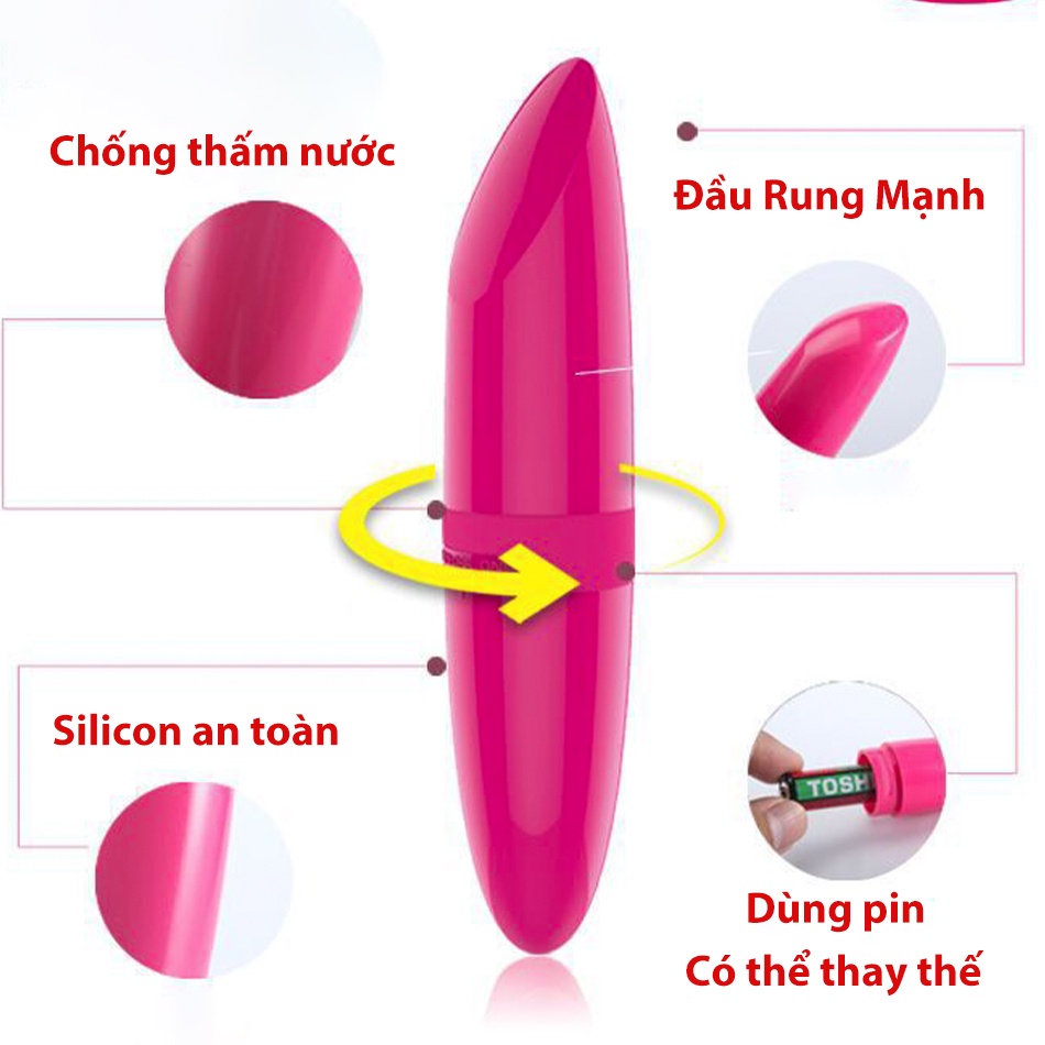 Bút Massage Mắt Cầm Tay Rung Mini Giúp Mát Xa Loại Bỏ Quầng Thâm Mắt, Mang Lại 1 Đôi Mắt Đẹp - T1