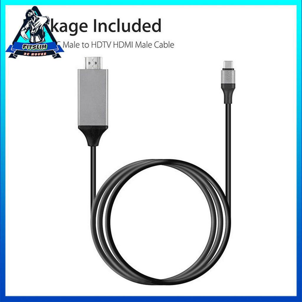 Đối với Samsung Galaxy Note 8 9 S10 + Plus Type-C Cáp USB-C sang HDMI HDTV 4K